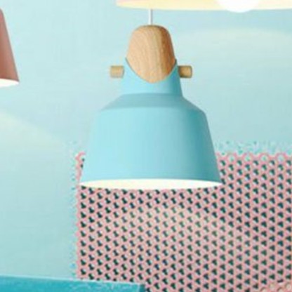 Morandi LED Lámpara Colgante Dormitorio/Estudio Metal