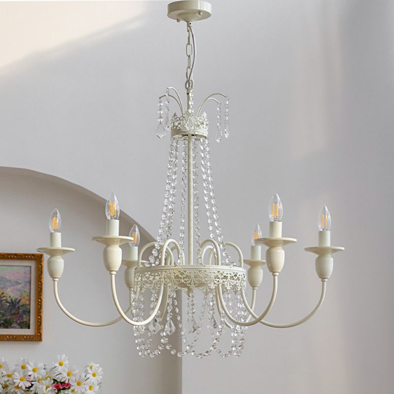 Silva Araña Vela Cristal Metal Madera Acrílico