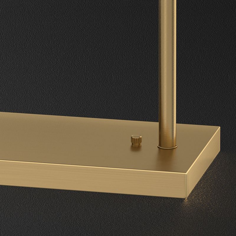 Kirsten Moderno LED Lámpara Colgante Oro Comedor Metal