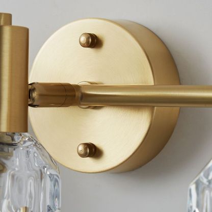 Kristy Lámpara de Pared LED Globo de lPLujo Dorada Baño / Dormitorio Metal Cristal 2 / 3 Luces