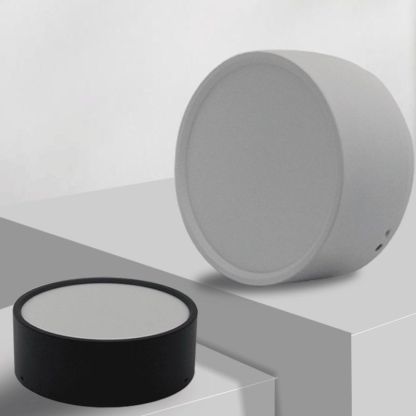 Quinn Moderno LED Lámpara de Techo Cilíndrico Blanco/Negro/Gris Dormitorio Metal/Acrílico