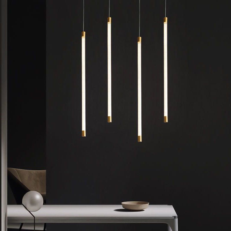 Edge Lámpara Colgante Minimalismo, LED Para Sala de Estar
