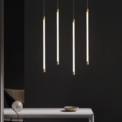 Edge Lámpara Colgante Minimalismo, LED Para Sala de Estar