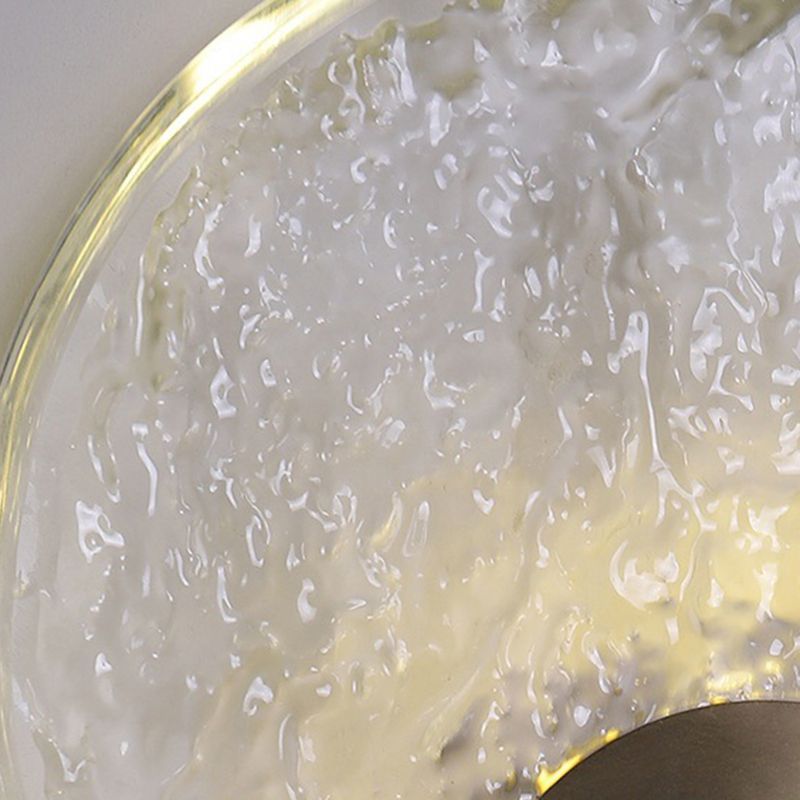 Kristy Moderna Apliques de pared LED Redonda Dorada para Dormitorio Pasillo