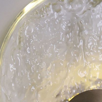 Kristy Moderna Apliques de pared LED Redonda Dorada para Dormitorio Pasillo