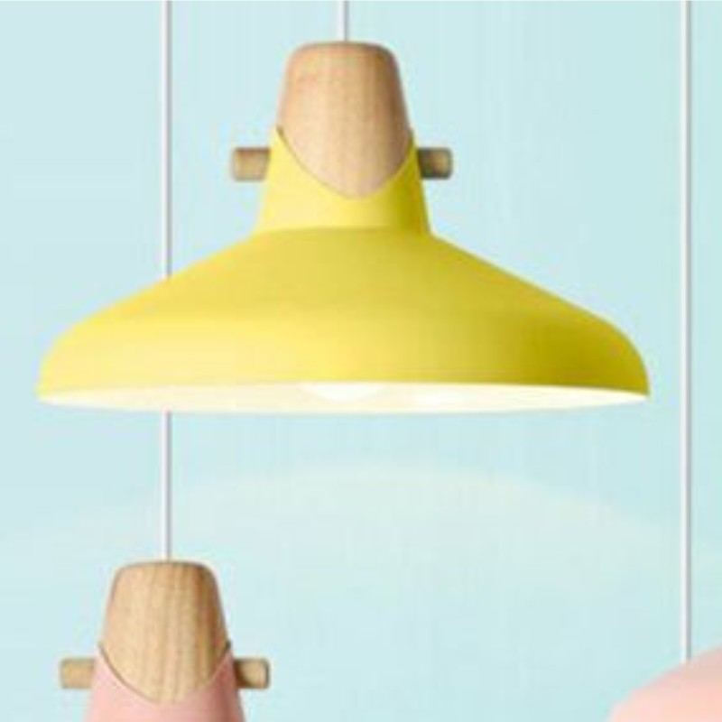 Morandi LED Lámpara Colgante Dormitorio/Estudio Metal