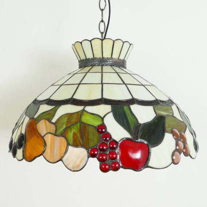 Eryn Vintage LED Lámpara Colgante Multicolor Metal Vidrio Dormitorio