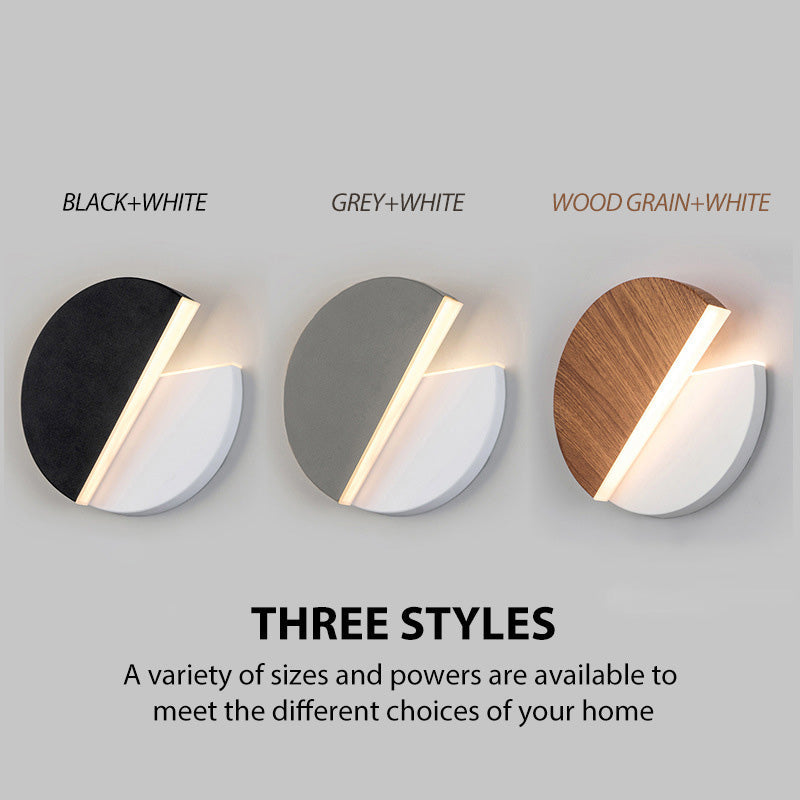 Drehbare Wall Lamp Blanco/Negro LED para Dormitorio y Salón