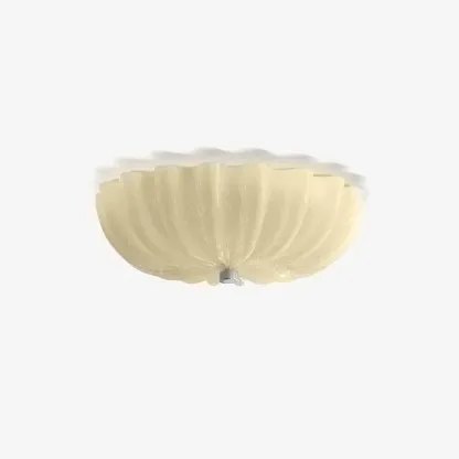 Quinn Modern Round Glass Ceiling Light Shades Bedroom Living Room