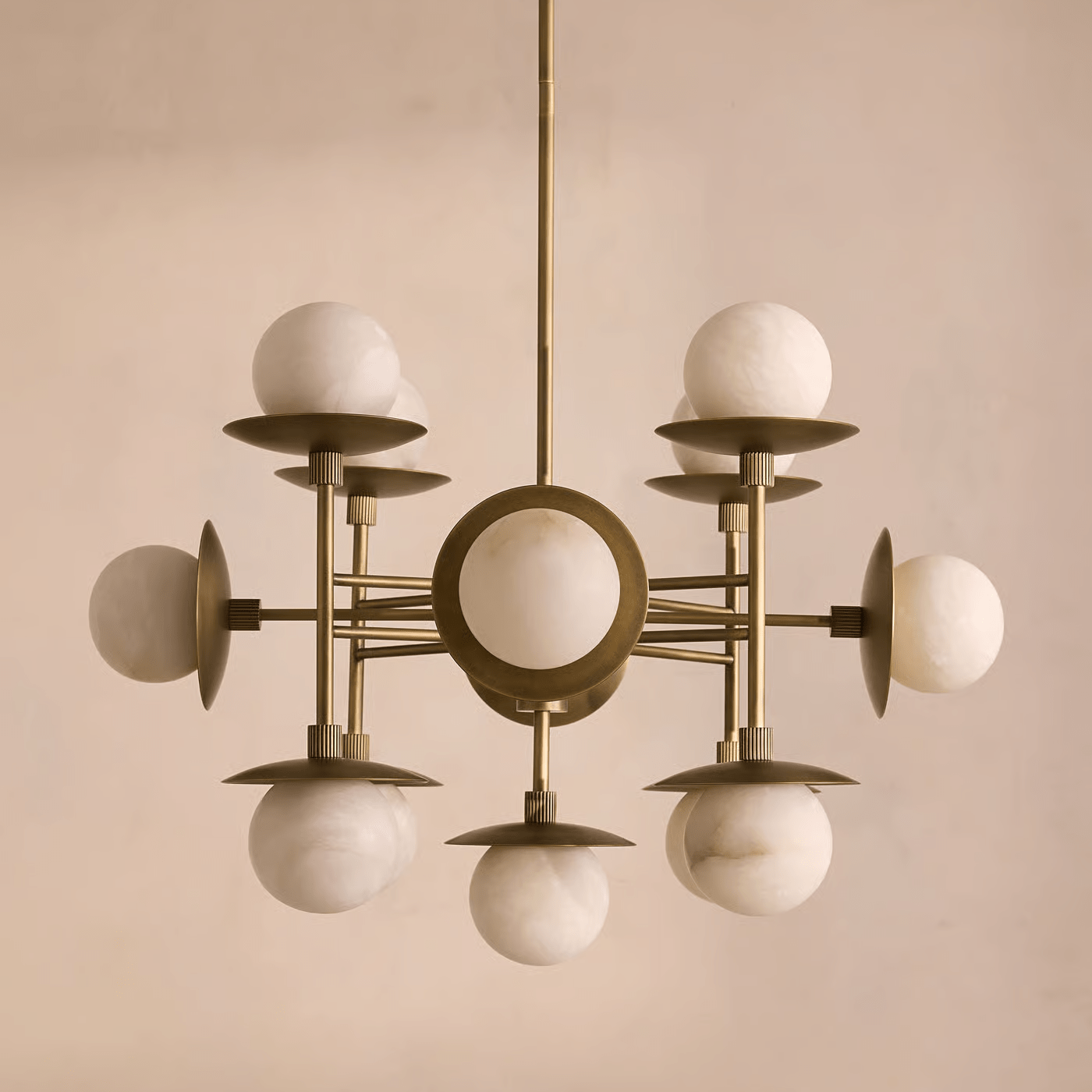 Artelux Cara Alabaster Globe Chandelier