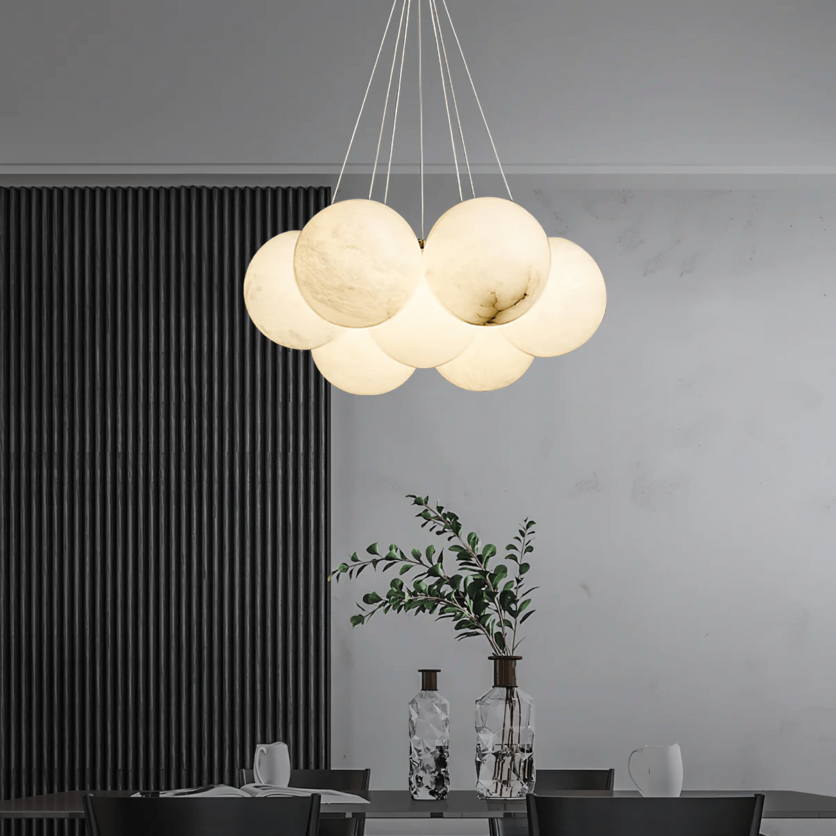 Artelux Alabaster Orb Chandelier