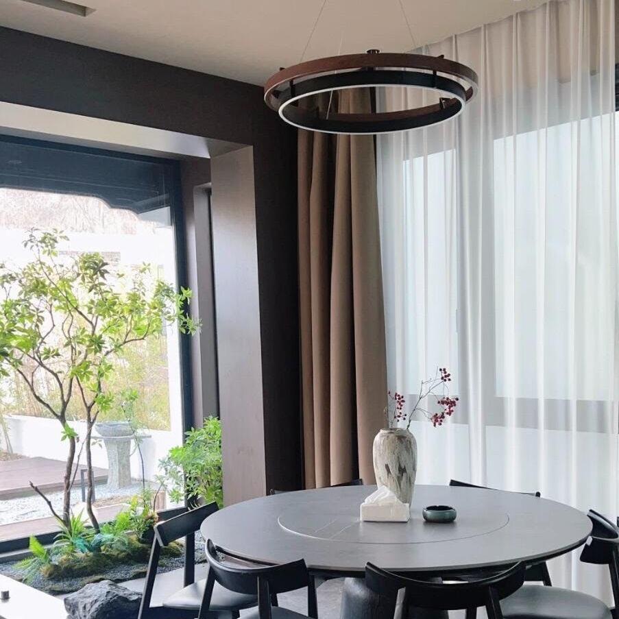 Drift Contemporary Ring Chandelier