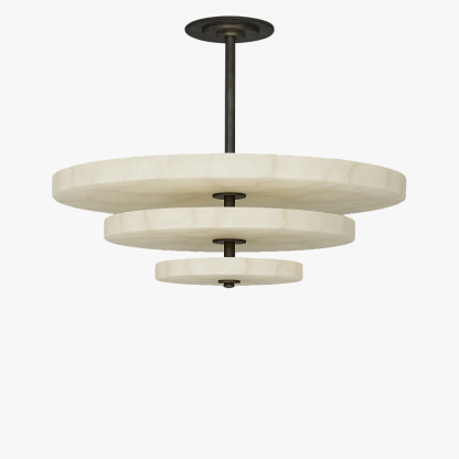 Dune Alabaster Tiered Chandelier