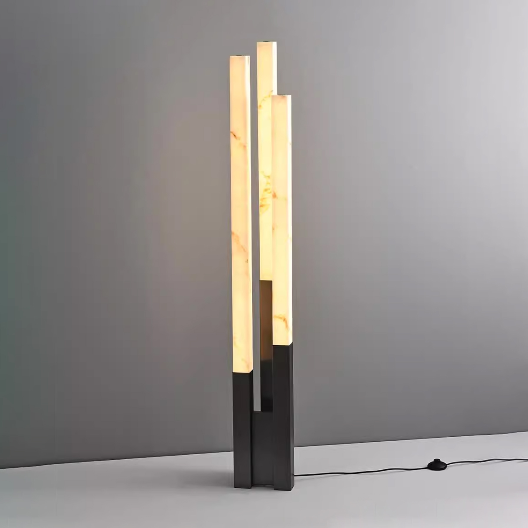 Dune Alabaster Column Floor Lamp