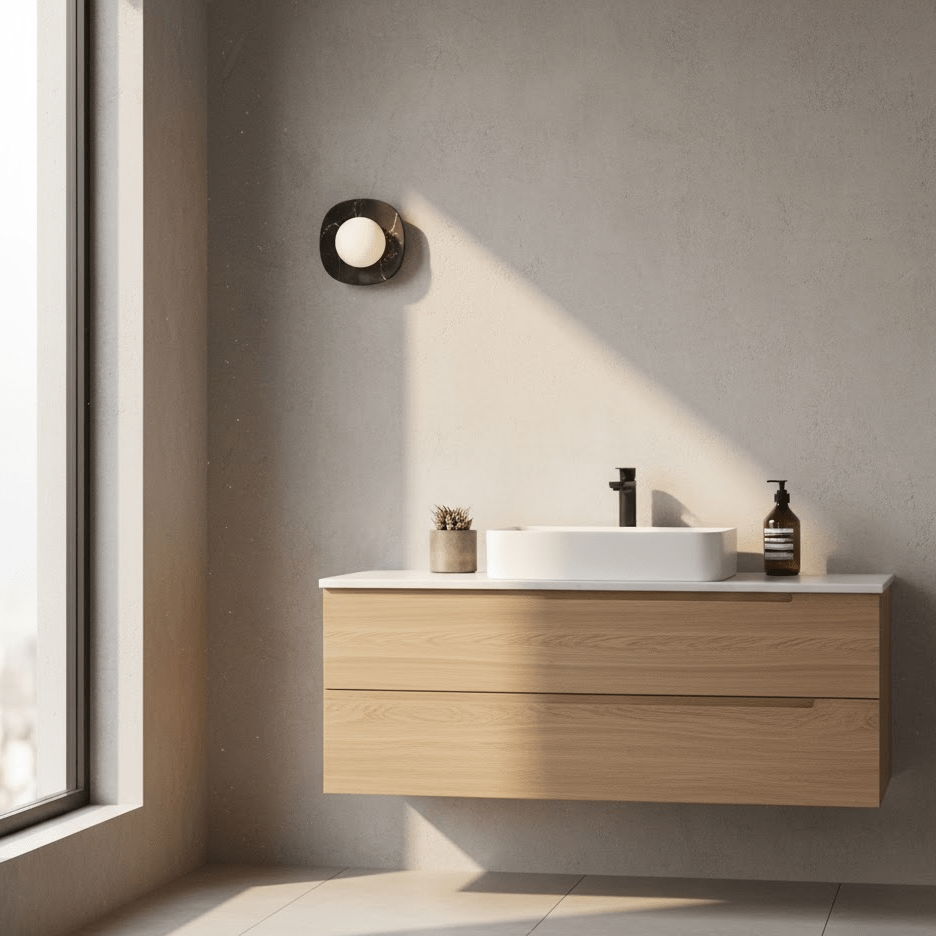 Carrara Cusp Sconce Aplique