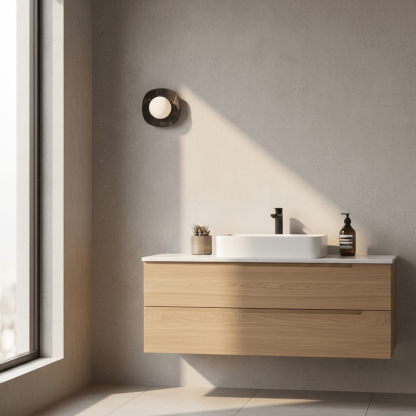 Carrara Cusp Sconce Aplique