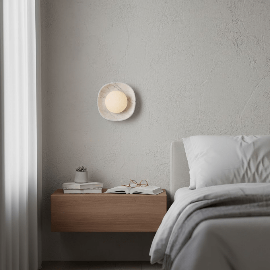 Carrara Cusp Sconce Aplique
