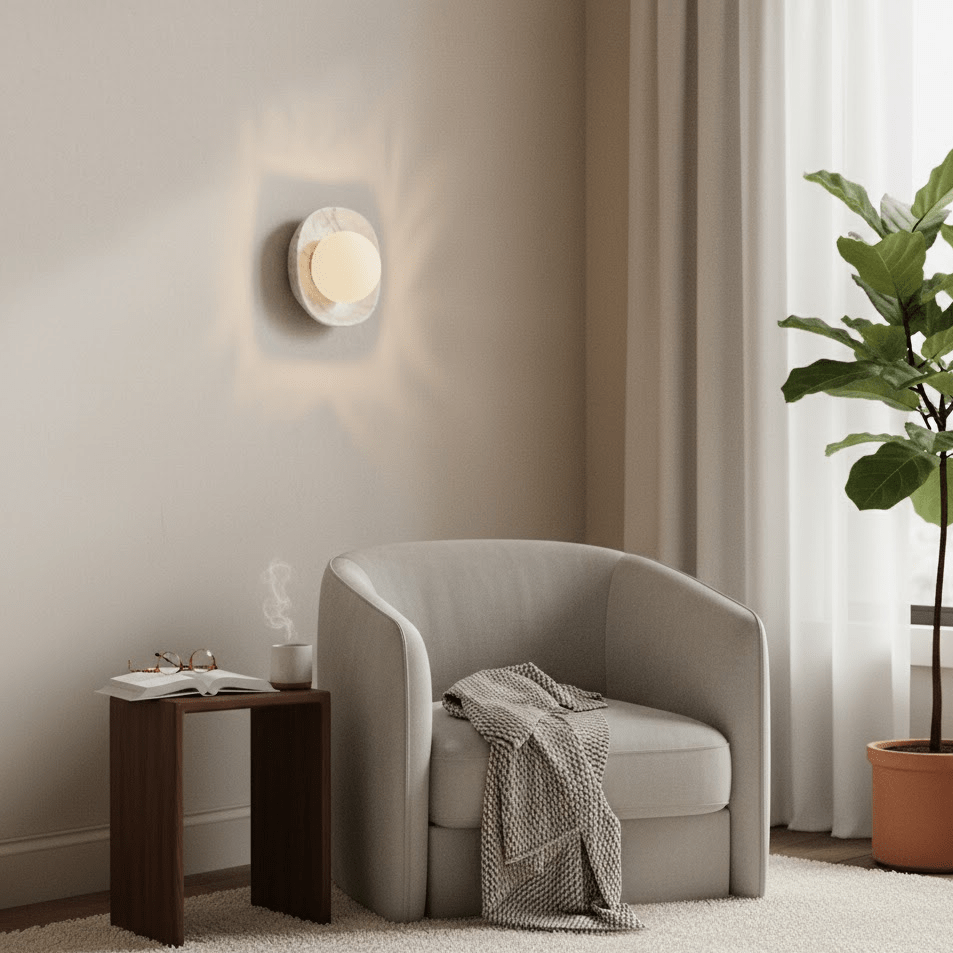Carrara Cusp Sconce Aplique