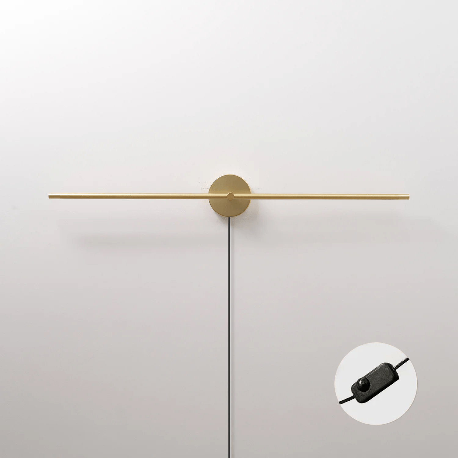 Minimalista Lineal LED Enchufe Aplique