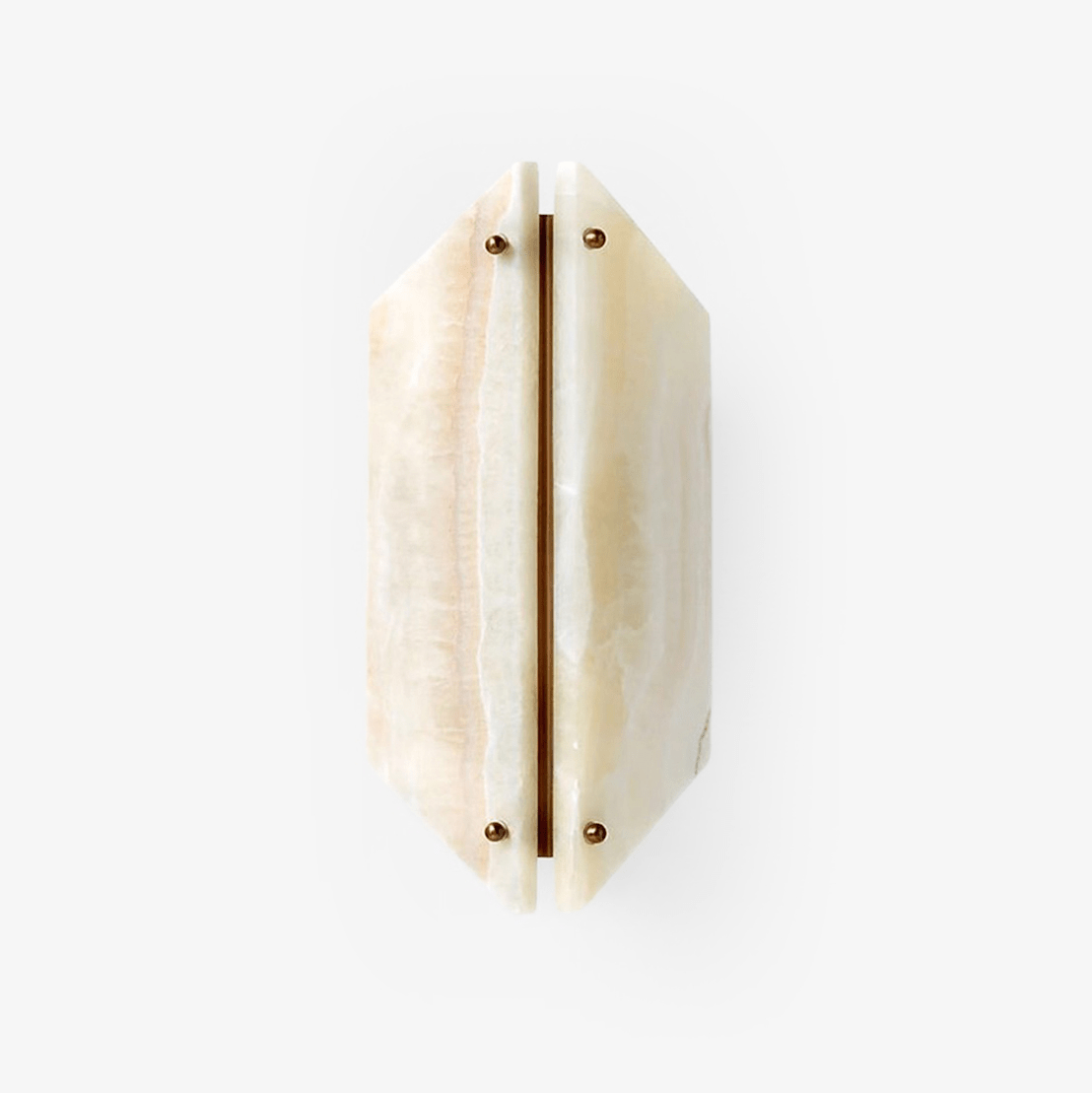 Onyxa Crest Alabaster Aplique
