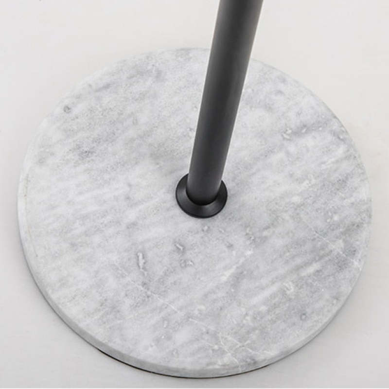 Carins Moderna Geométrica Metal LED Lámpara de Pie Dorada