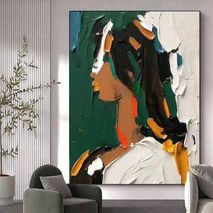 Arte De Retrato Colorido #MS141