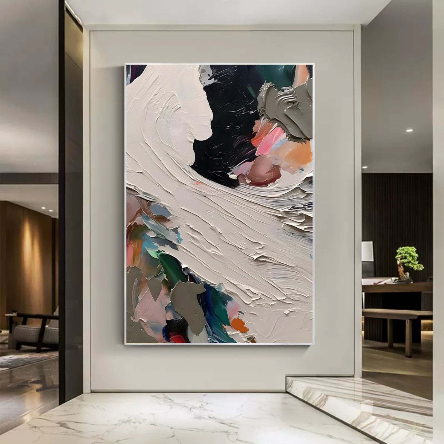 Arte Abstracto Colorido #MS079