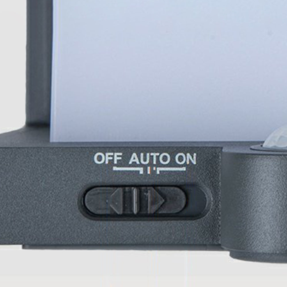 Orr Moderno Rectangular LED Lámpara de Pared Exterior Negro Pasillo Jardín