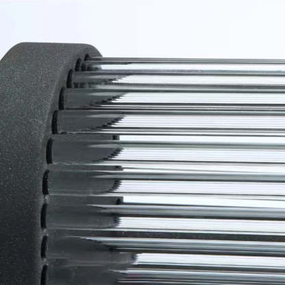 Orr Moderno Semicircular LED Aplique Exterior Negro Jardín Metal Vidrio