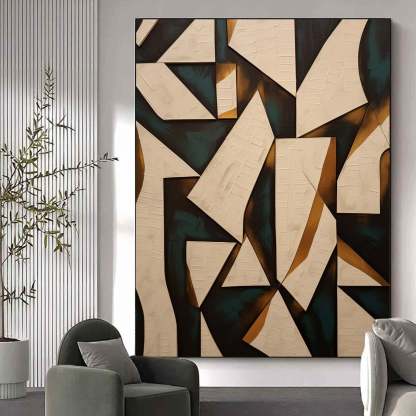 Arte Abstracto Wabi-Sabi #MS101