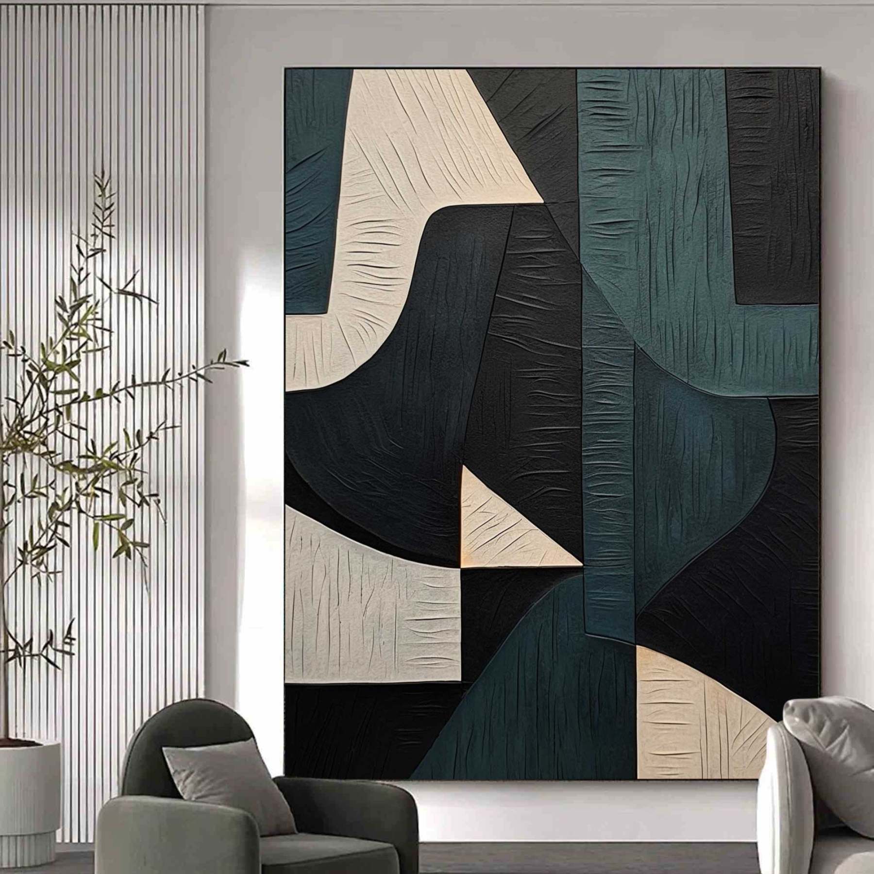 Arte Abstracto Wabi-Sabi #MS066