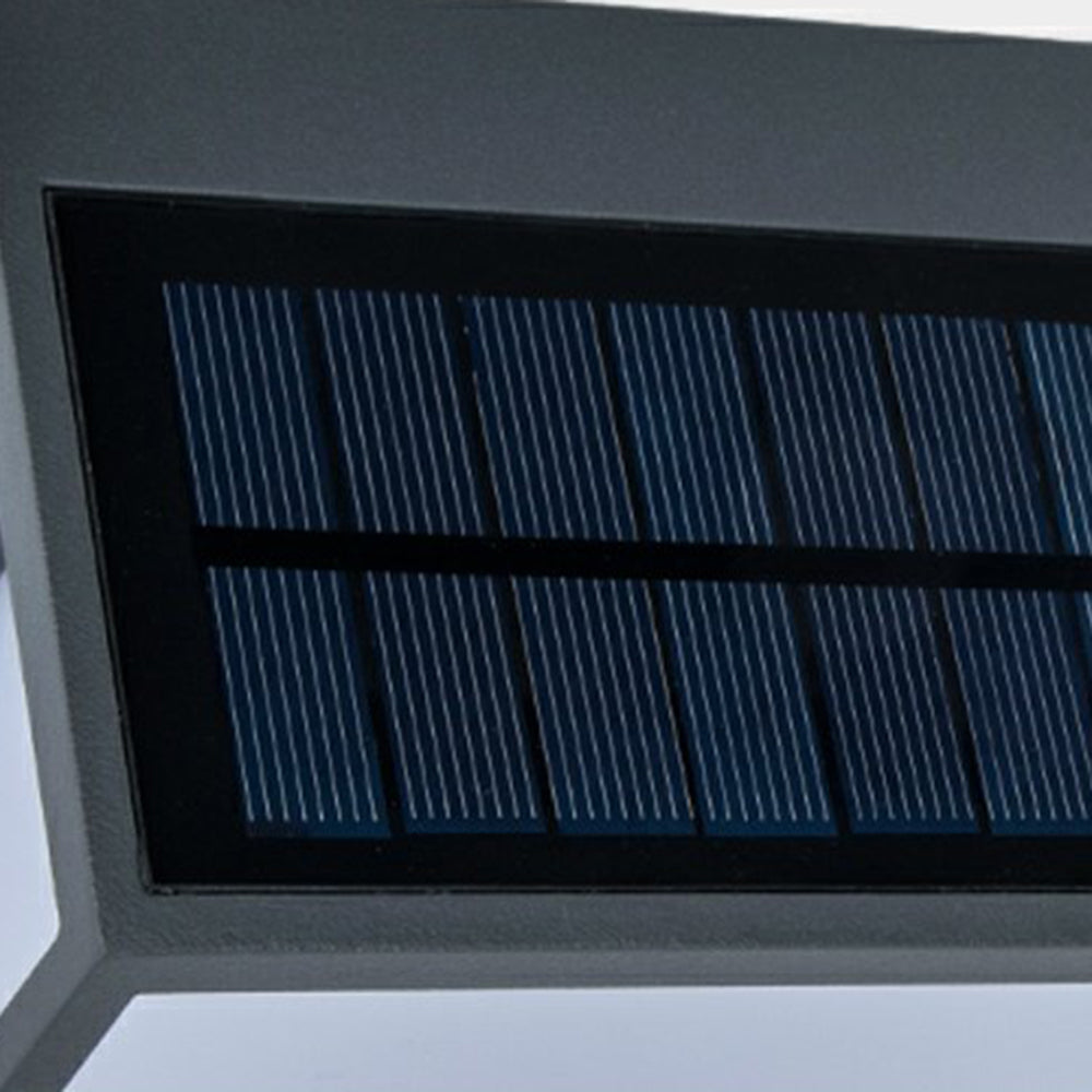 Orr Moderno Rectangular LED Lámpara de Pared Exterior Negro Pasillo Jardín