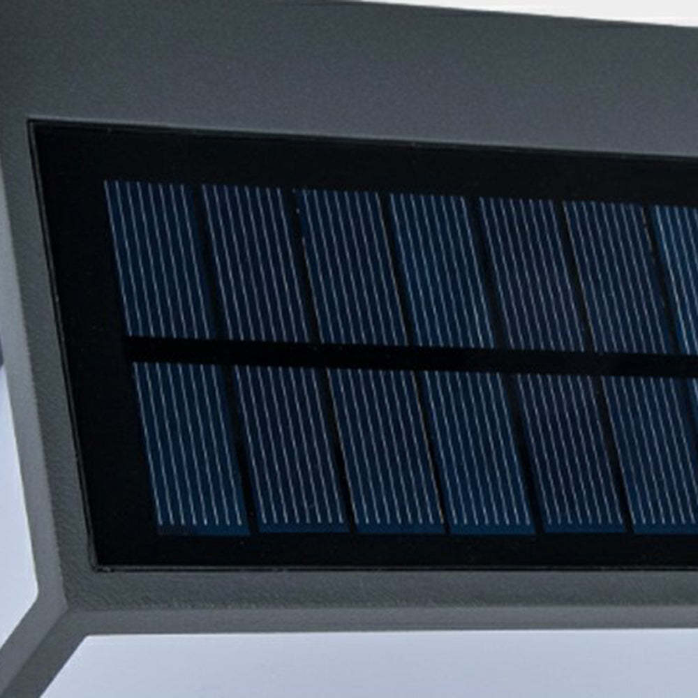 Orr Moderno Rectangular LED Lámpara de Pared Exterior Negro Pasillo Jardín