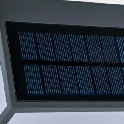 Orr Moderno Rectangular LED Lámpara de Pared Exterior Negro Pasillo Jardín