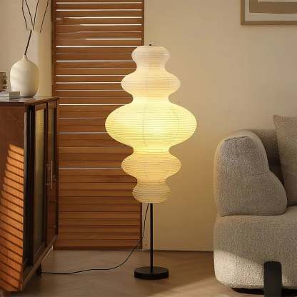 Hakka Sculpted Paper Floor Lamp