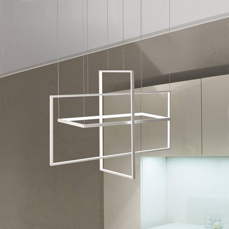 Postmoderne Lámpara Colgante Geométrica para Salón y Comedor