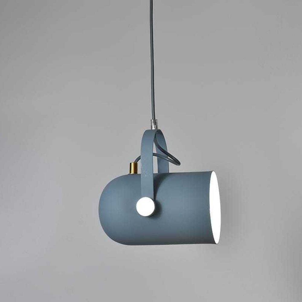 Morandi Moderna Industrial Geométrica Metal Lámpara Colgante Multicolor