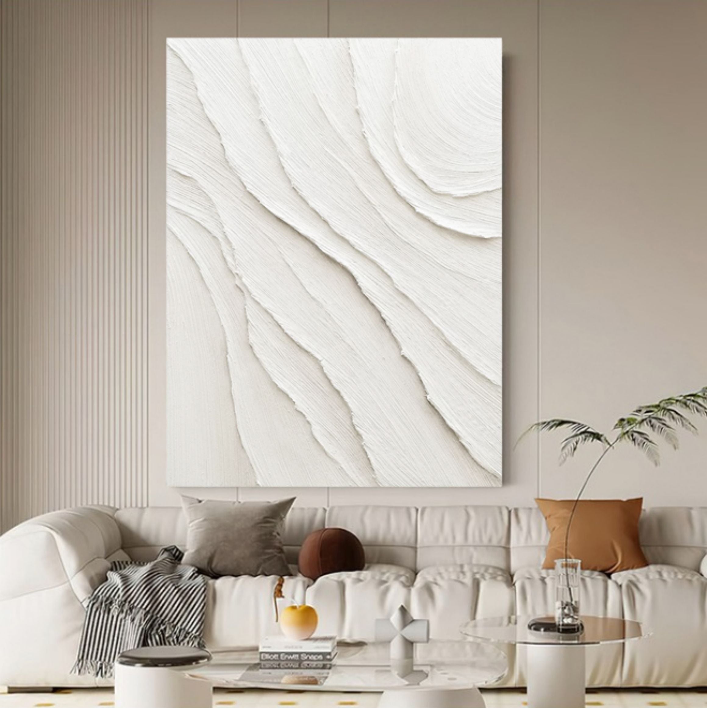 Arte Minimalista De Yeso #MS033