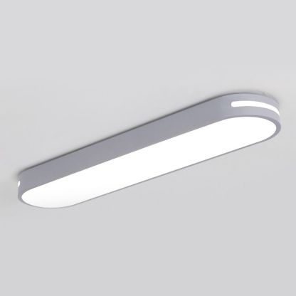 Quinn Moderno LED Lámpara de Techo Blanco/Negro Comedor/Sala de Estar Metal Acrílico