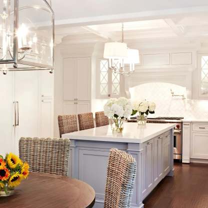 Axis Fabric Brass Chandelier