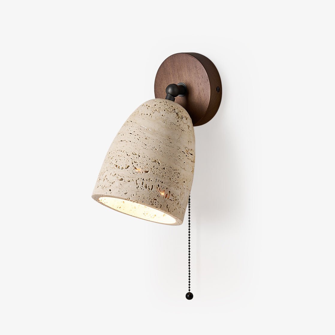 Travertine Pivoting Aplique | LASSOLA
