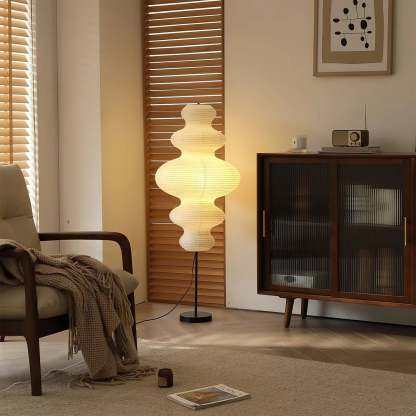 Hakka Sculpted Paper Floor Lamp