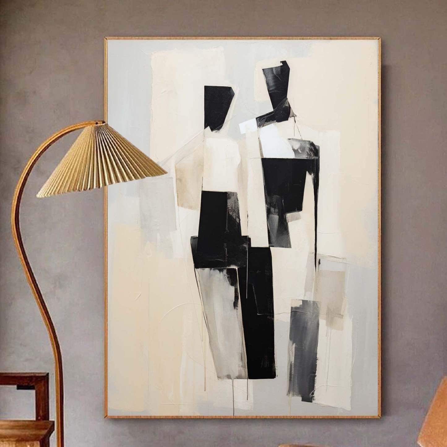 Arte De Retrato Abstracto #MS055