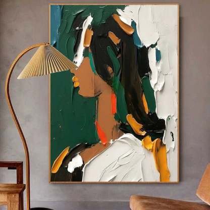 Arte De Retrato Colorido #MS141