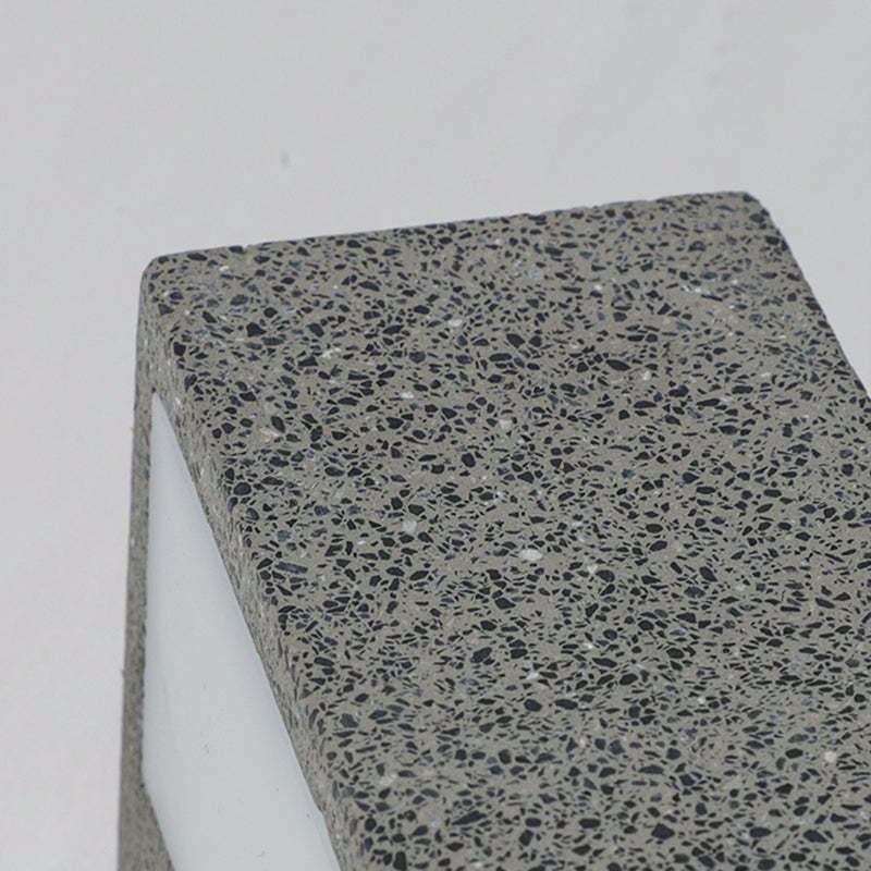 Moderno Rectangular Metal Aplique de Pared Exterior Pasillo | Las Sola