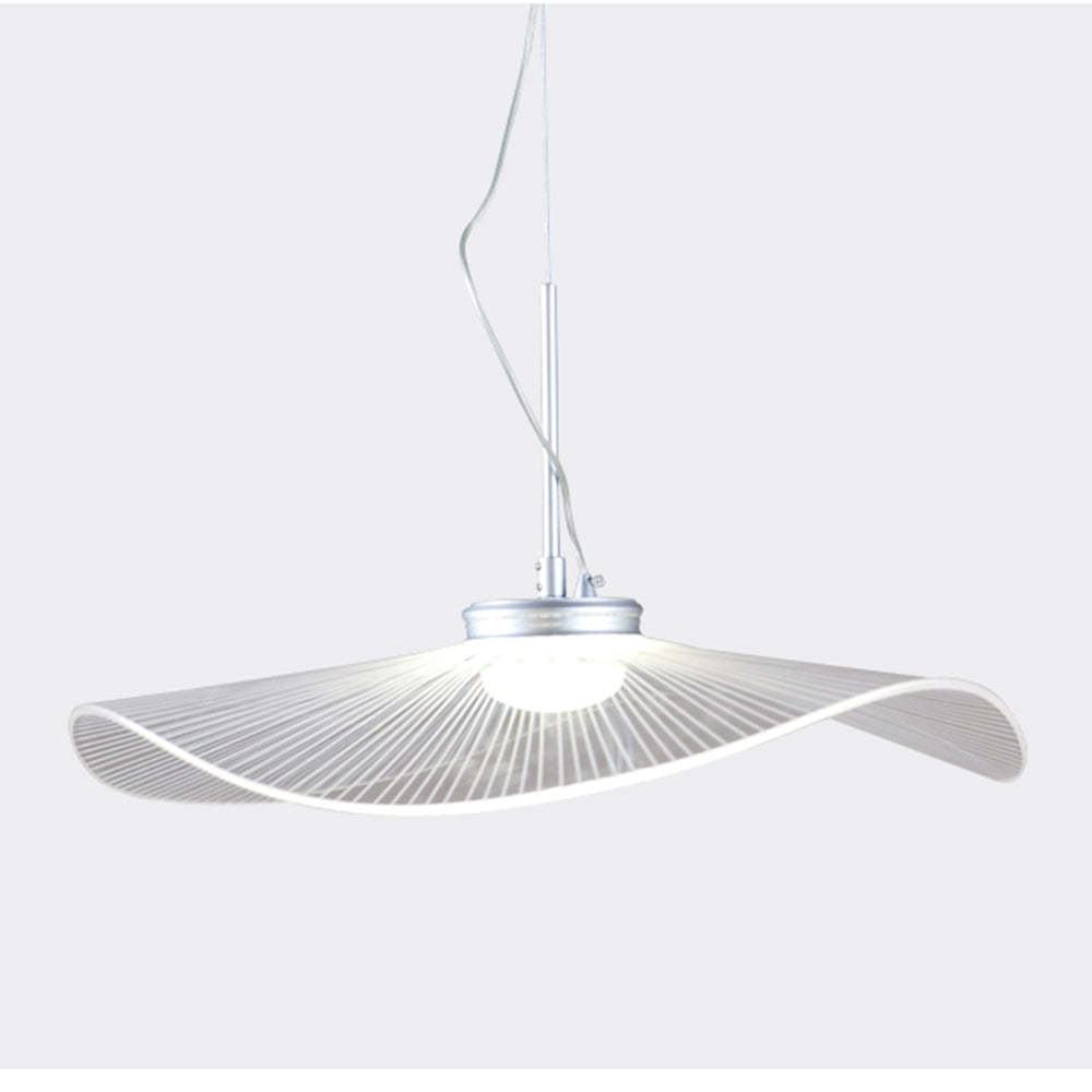 Carins Moderna Diseño Minimalista Metal Lámpara Colgante Blanca