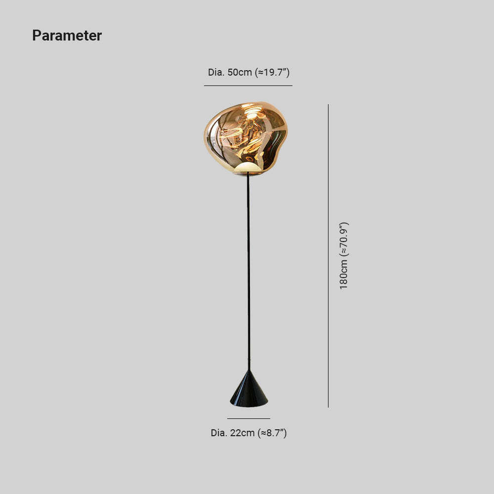 Artelux Melt Cone Slim Floor Lamp