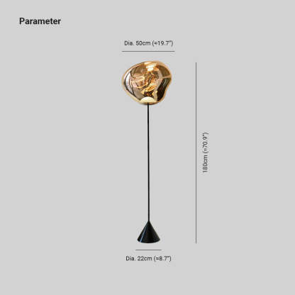 Artelux Melt Cone Slim Floor Lamp