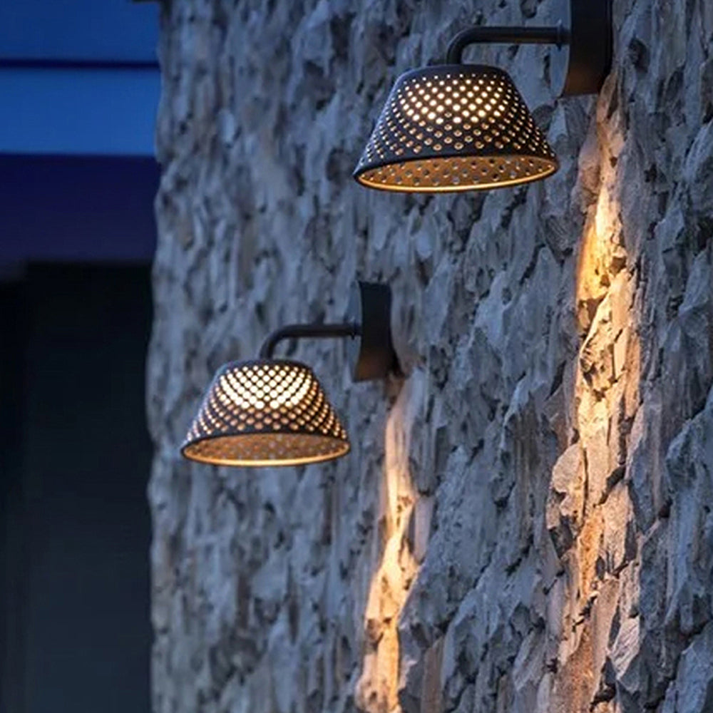 Carins Aplique de Exterior Metal Para Terraza Jardín