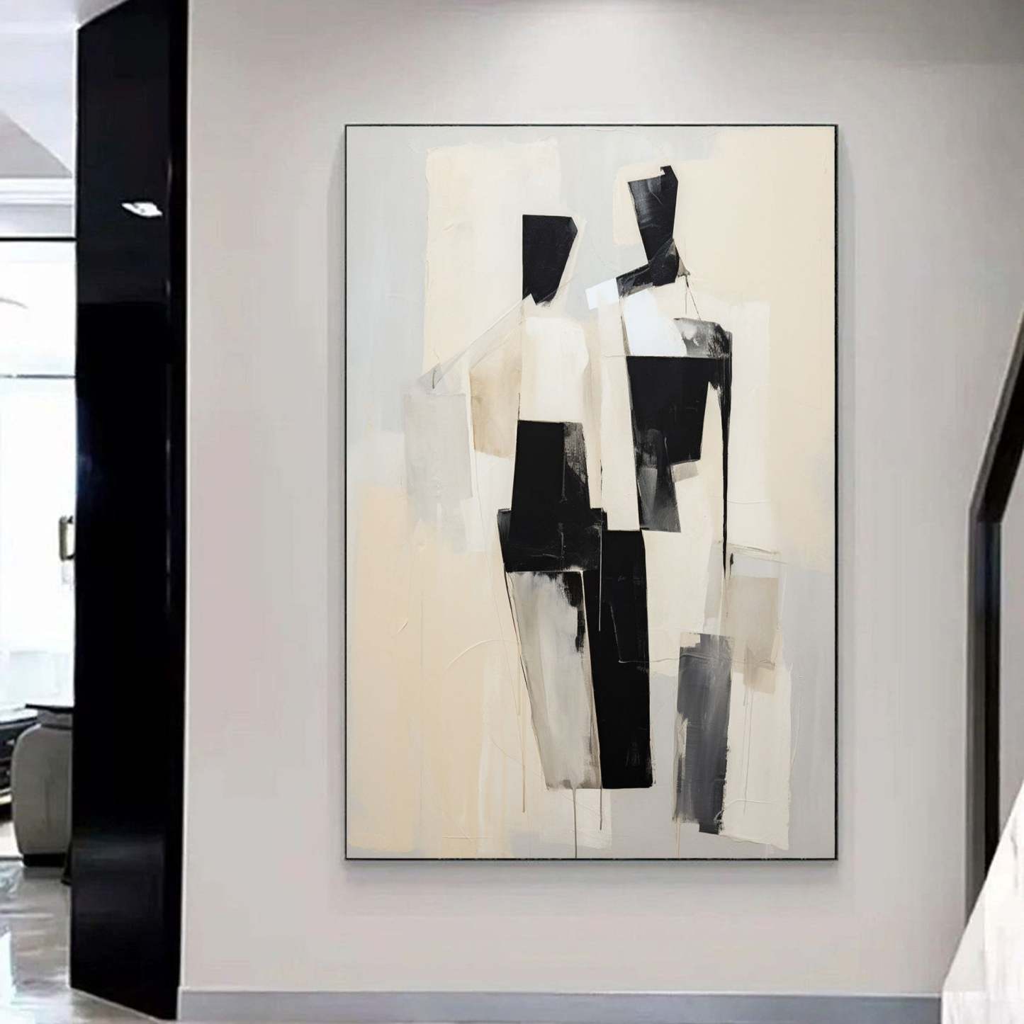 Arte De Retrato Abstracto #MS055